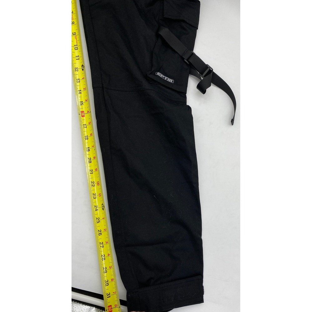 EPTM Black Cargo Pants Mens XL-36 Tactical Techwear Streetwear Style 9367 - Picture 8 of 11